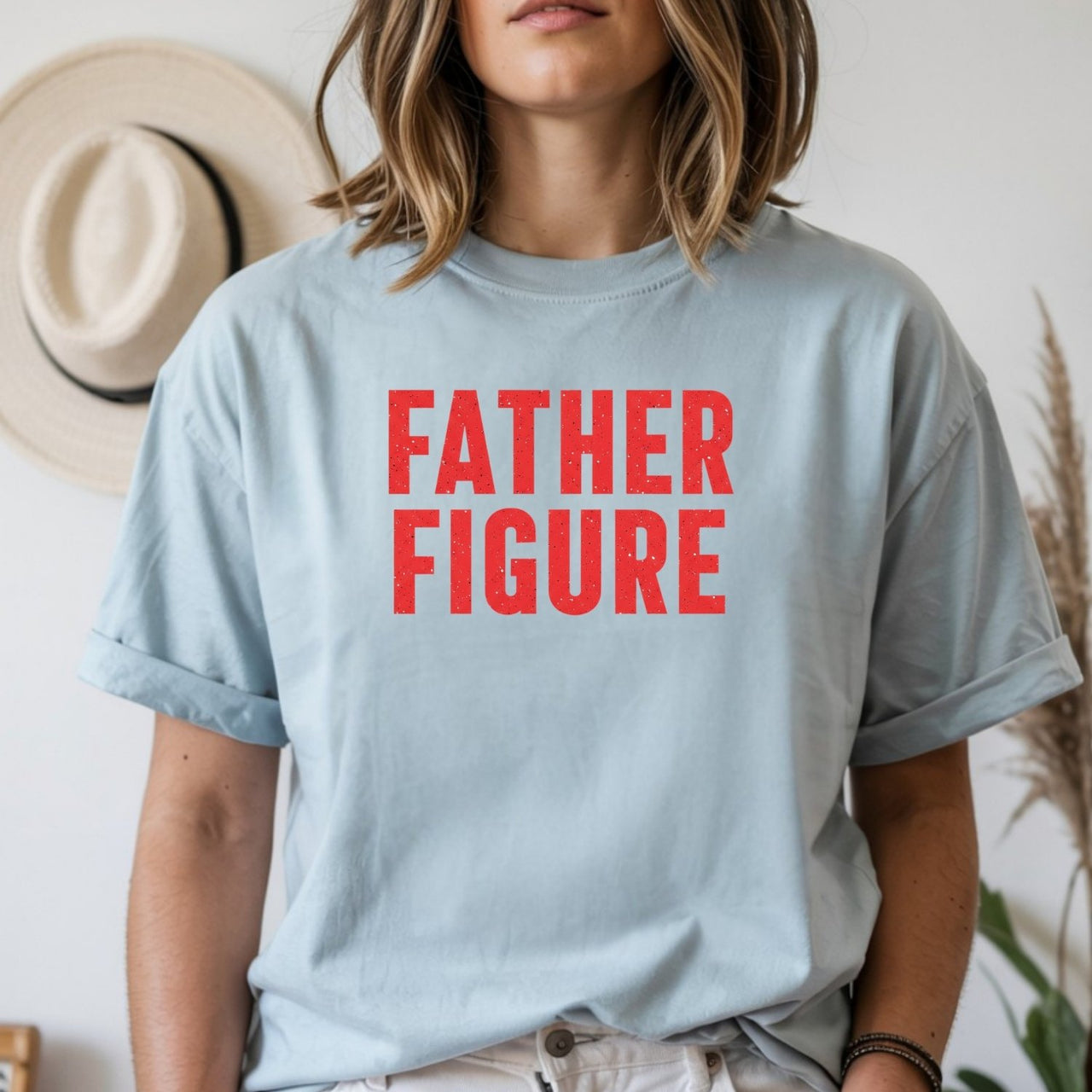 Father Figure T-Shirt – Vintage Pop Culture Graphic Tee