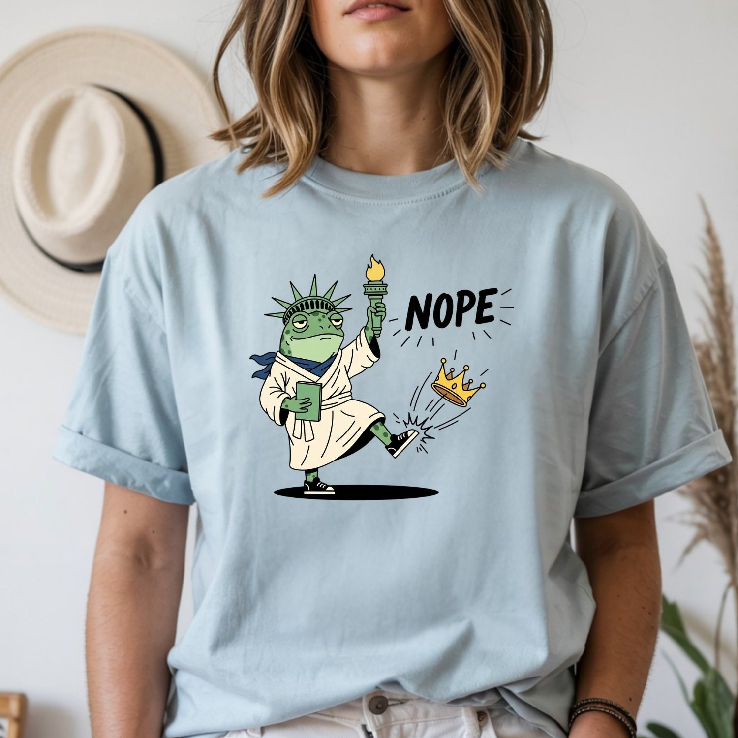 Freedom Statement Shirt – No Kings Equality T-Shirt – Independent Spirit Graphic Tee