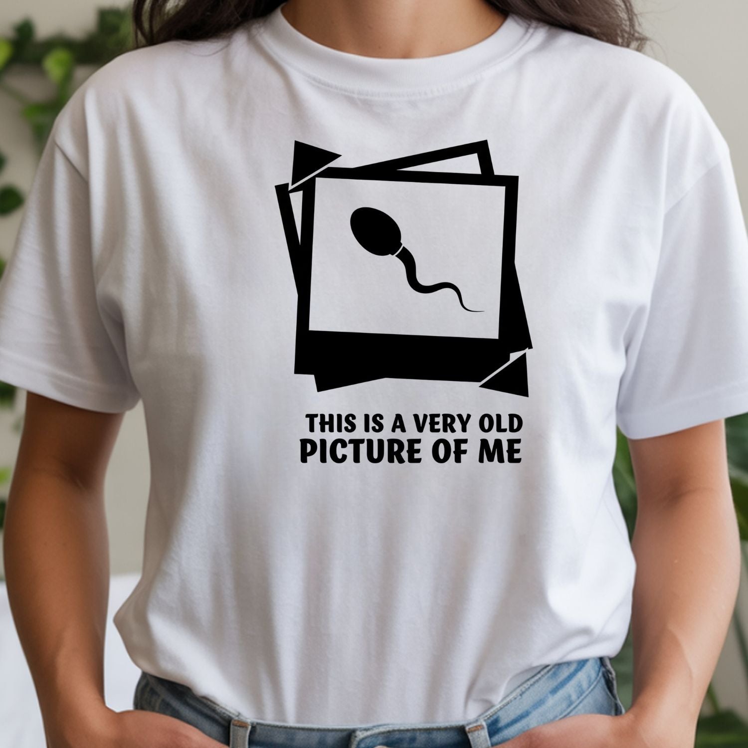 Funny This Is a Very Old Picture of Me T-Shirt - Humor Tee for Men - Sarcastic Birthday Gift