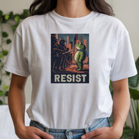 Resist Portland Frog Shirt – Funny Rebel Graphic Tee – No Kings Freedom Design