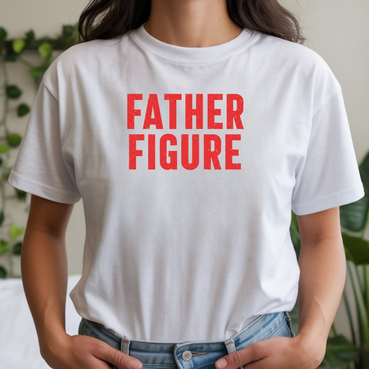 Father Figure T-Shirt – Vintage Pop Culture Graphic Tee