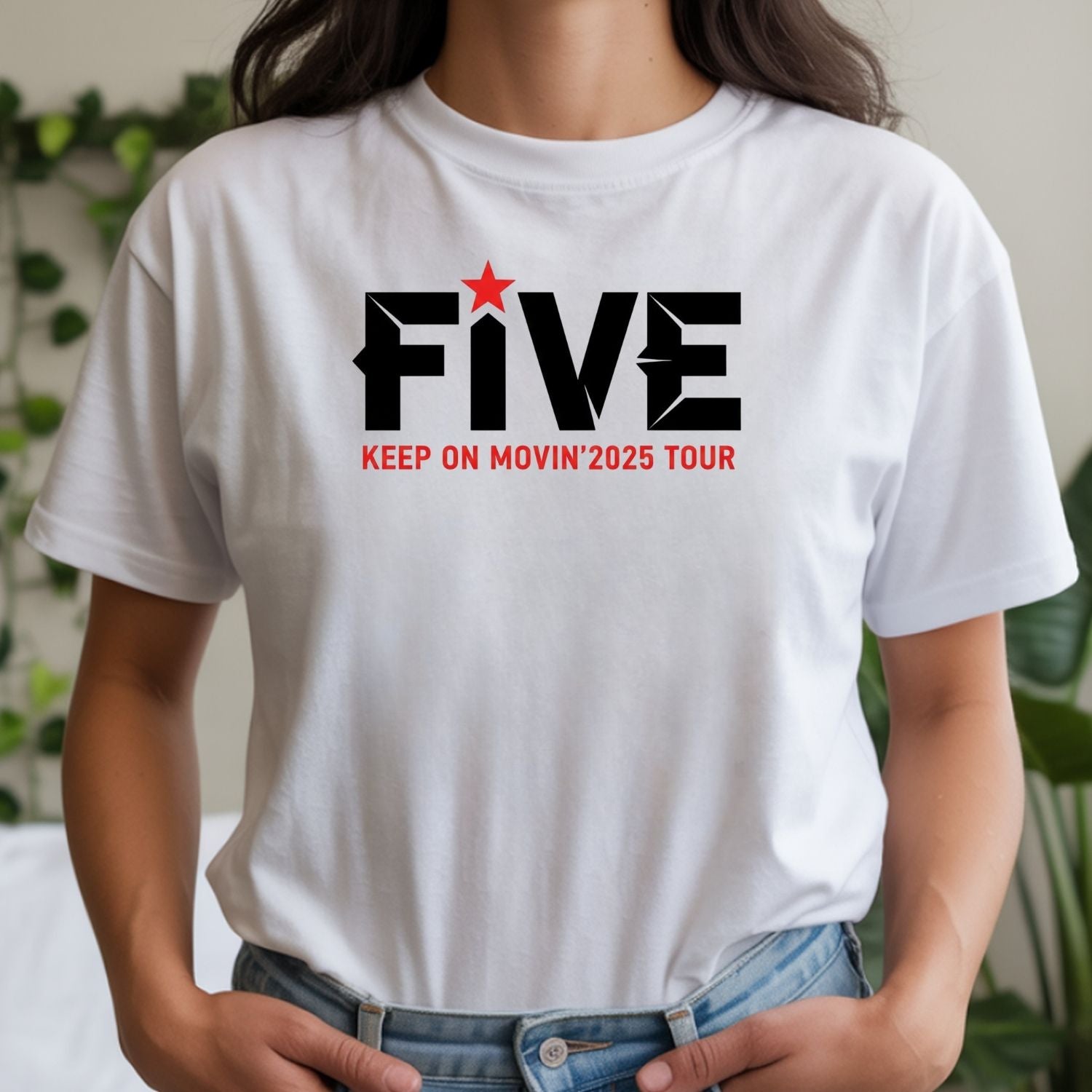 Vintage 90s Keep Movin On Tour Tee – Retro Boyband-Inspired Graphic Shirt