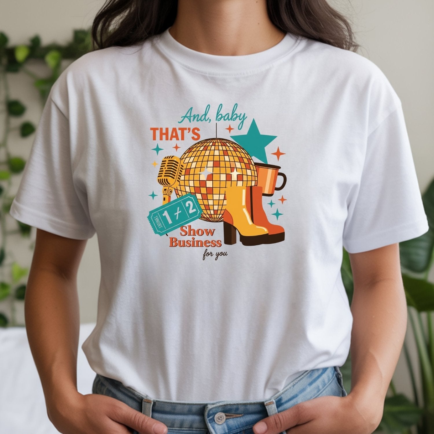 Showgirl Life T-Shirt – Retro Show Business Classic Graphic Tee