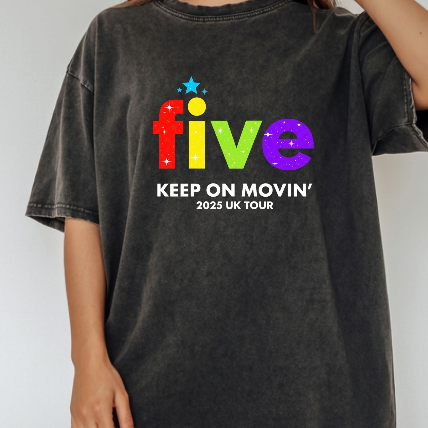 Retro Music Fan T-Shirt - Keep On Movin’ 2025 Inspired Style Tee - Vintage Concert Graphic Shirt