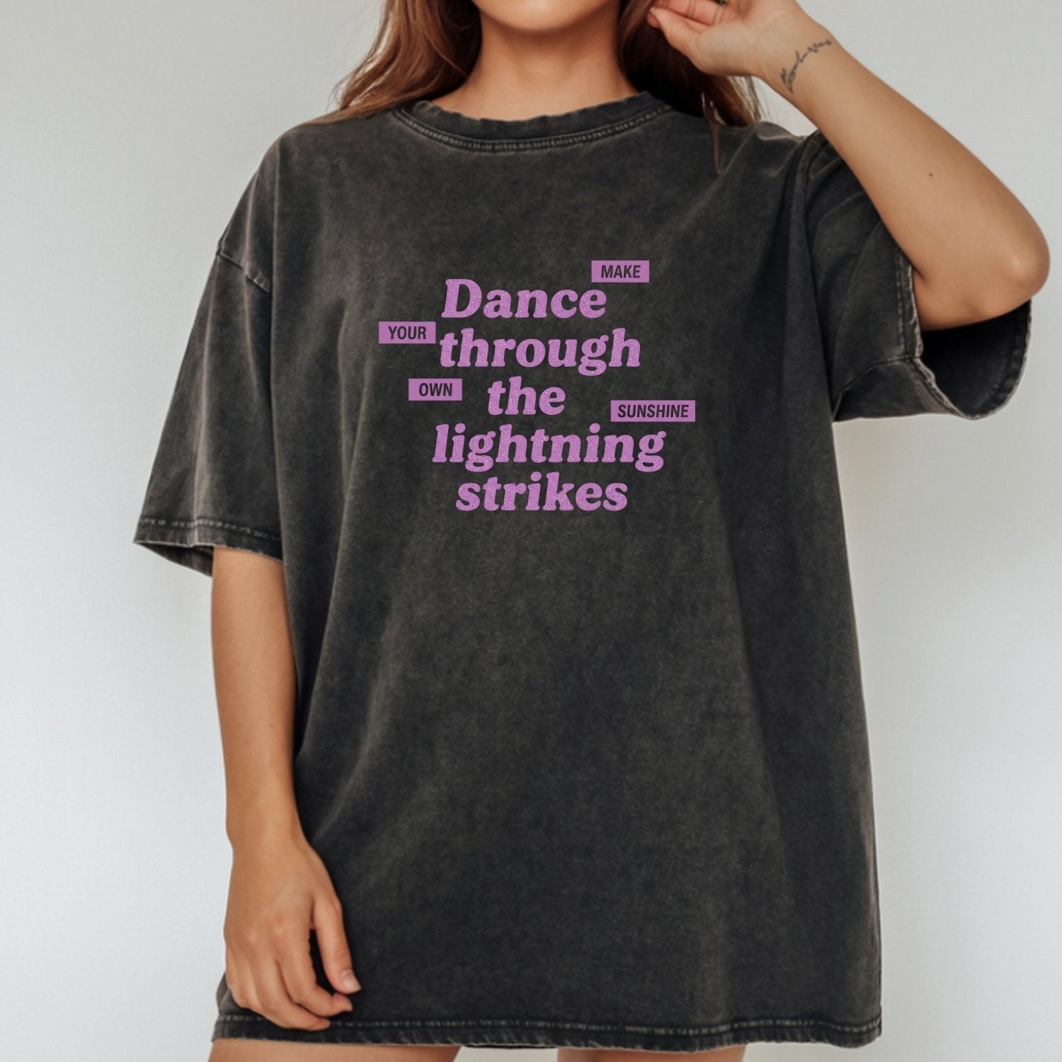Showgirl Make Your Own Sunshine Shirt – Retro Positive Graphic Tee