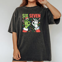 Funny Six Seven Shirt – Christmas Meme Humor Tee
