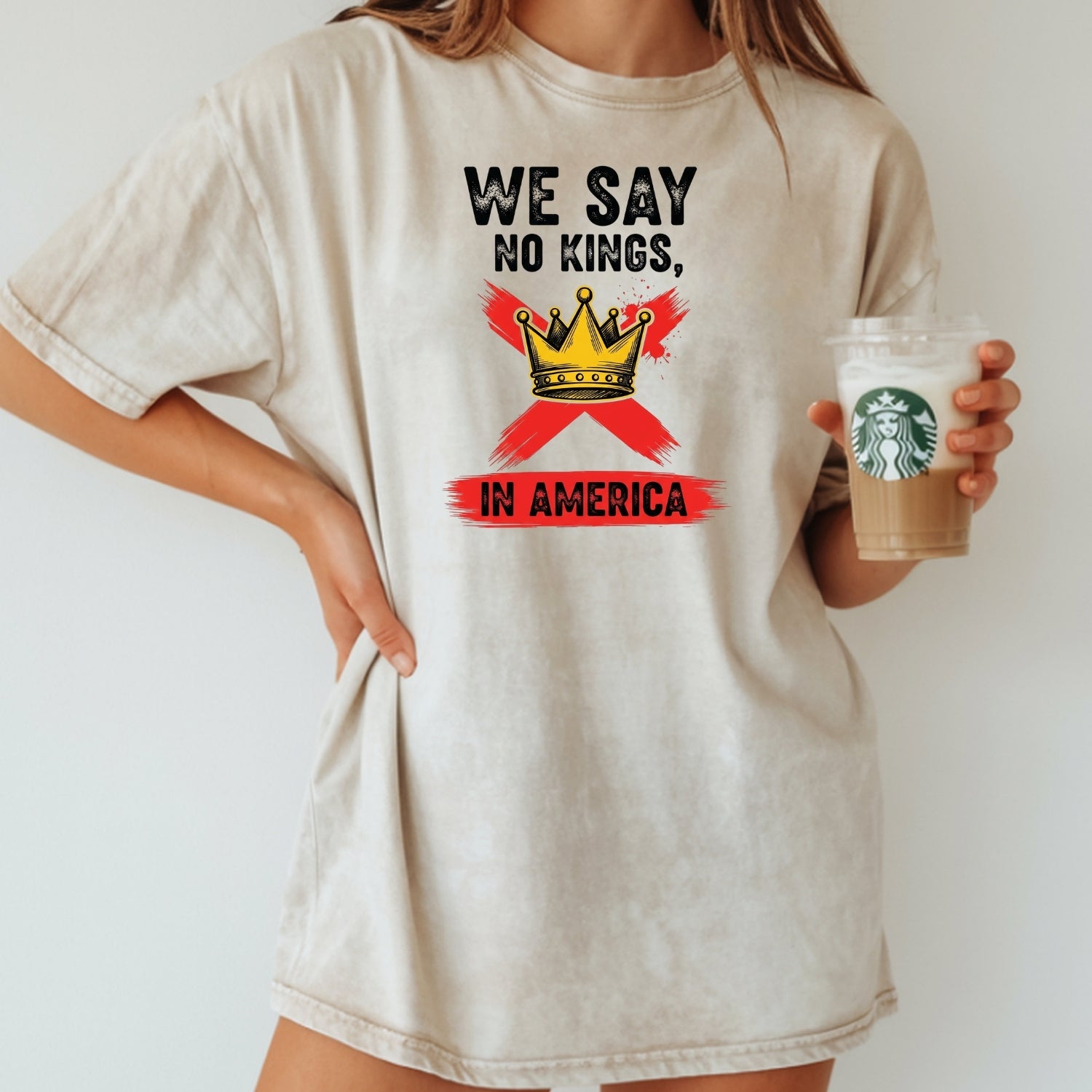 No Kings Day 2.0 T-Shirt – Liberty Inspired Patriotic Graphic Tee