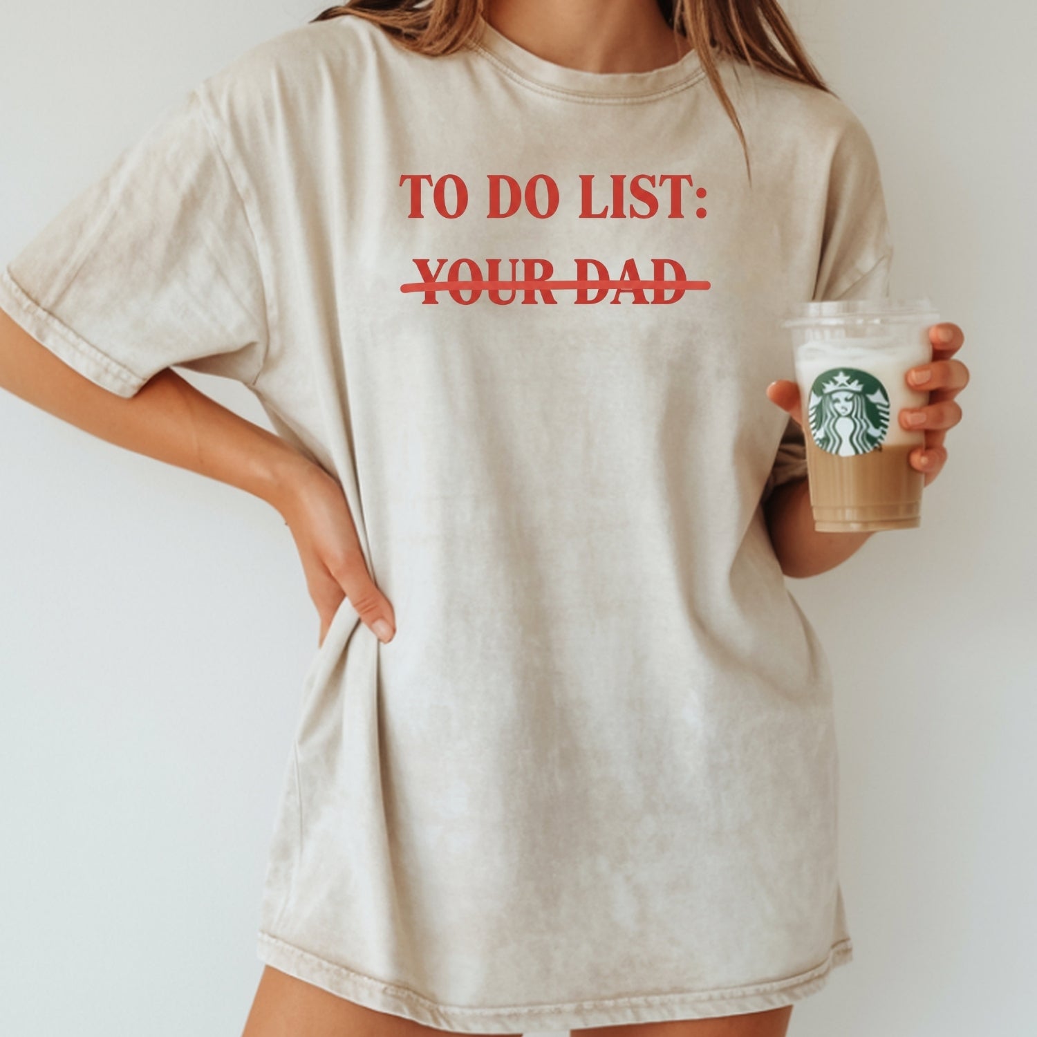 To Do List Tee – Funny Sarcastic Humor Shirt – Sassy Wordplay Graphic Top