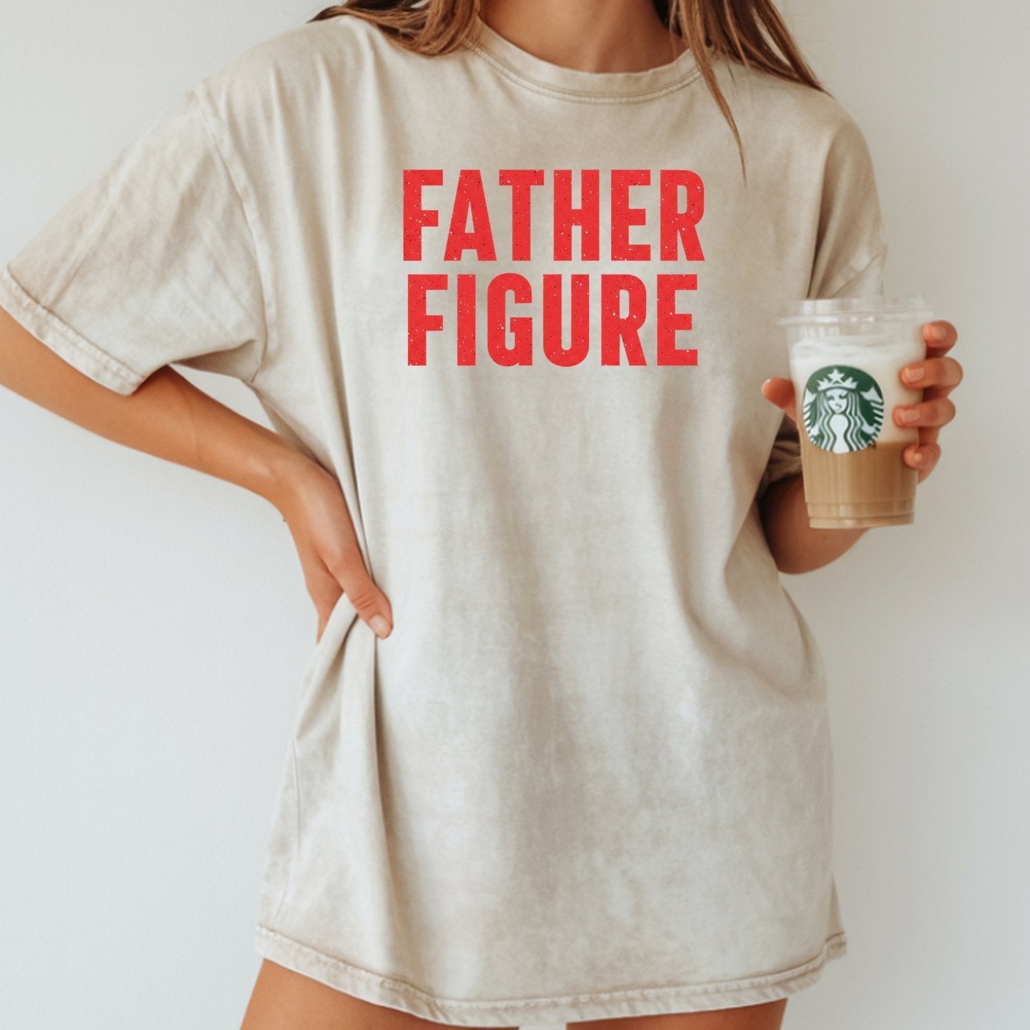 Father Figure T-Shirt – Vintage Pop Culture Graphic Tee