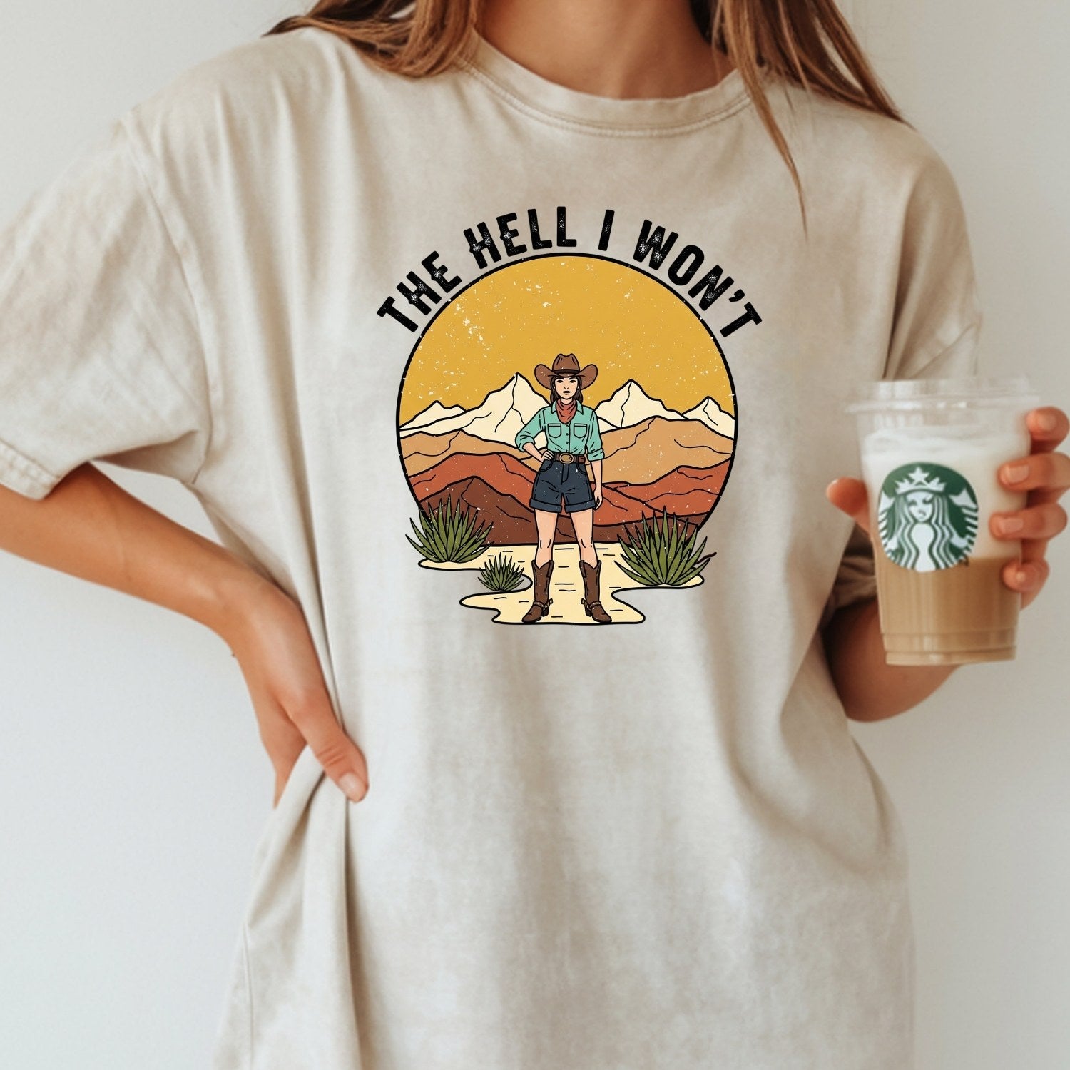 The Hell I Won’t Shirt – Retro Feminist Tee, Women’s Empowerment Gift, Boss Lady T-Shirt