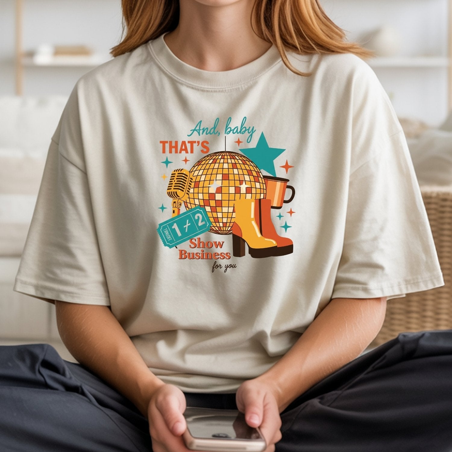 Showgirl Life T-Shirt – Retro Show Business Classic Graphic Tee