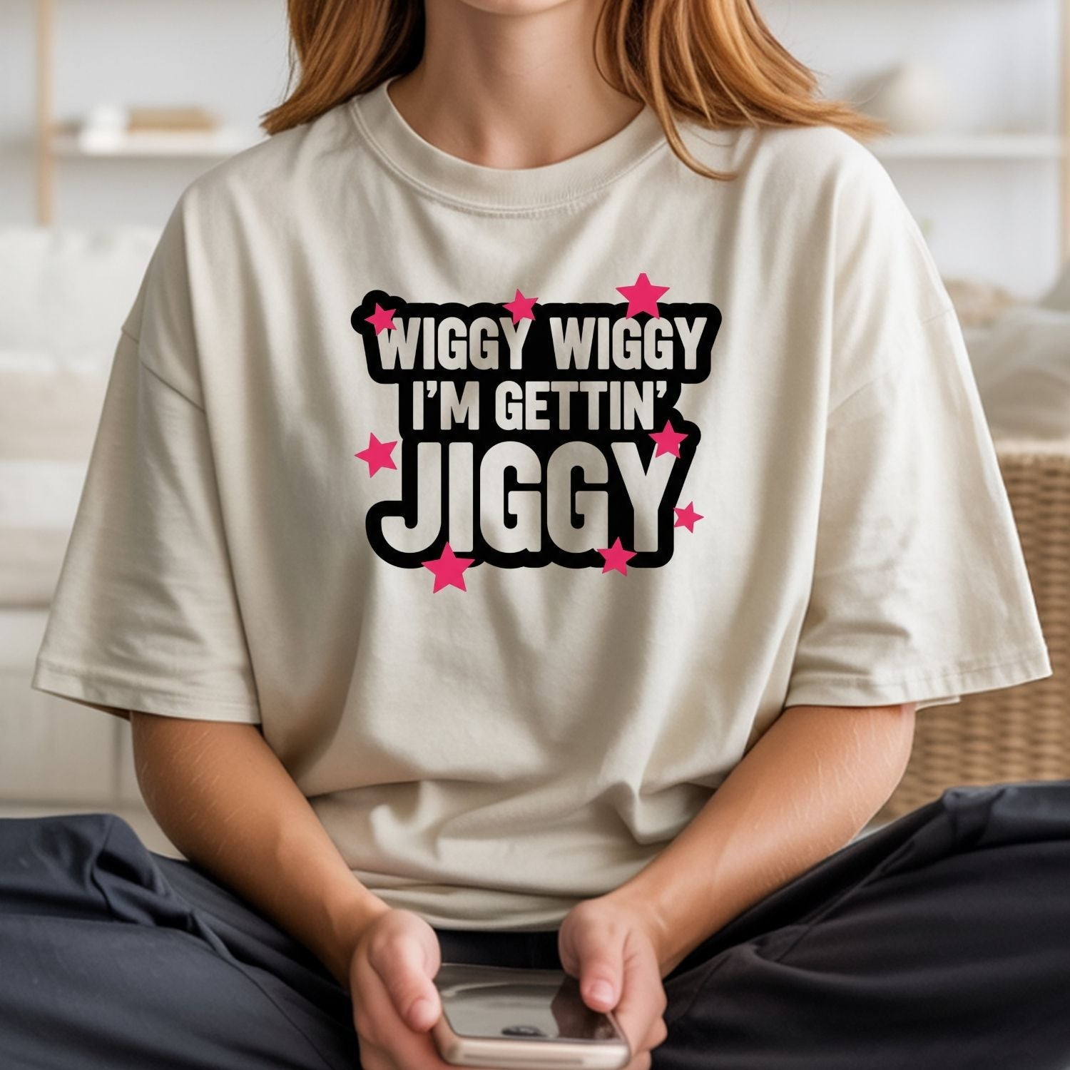 Vintage 90s Boyband T-Shirt – Wiggy Wiggy I’m Gettin Jiggy Retro Tour Tee