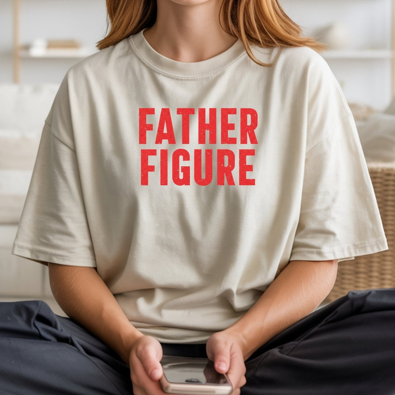 Father Figure T-Shirt – Vintage Pop Culture Graphic Tee