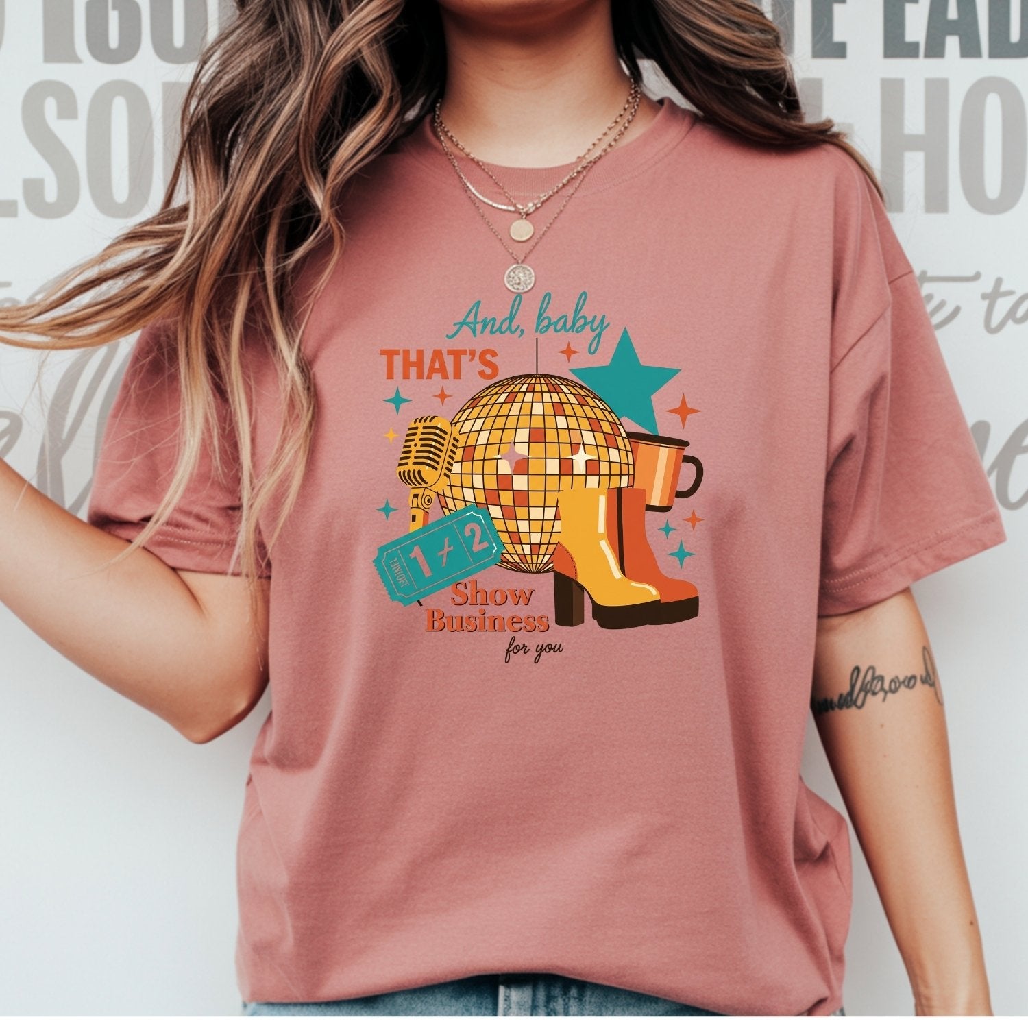 Showgirl Life T-Shirt – Retro Show Business Classic Graphic Tee