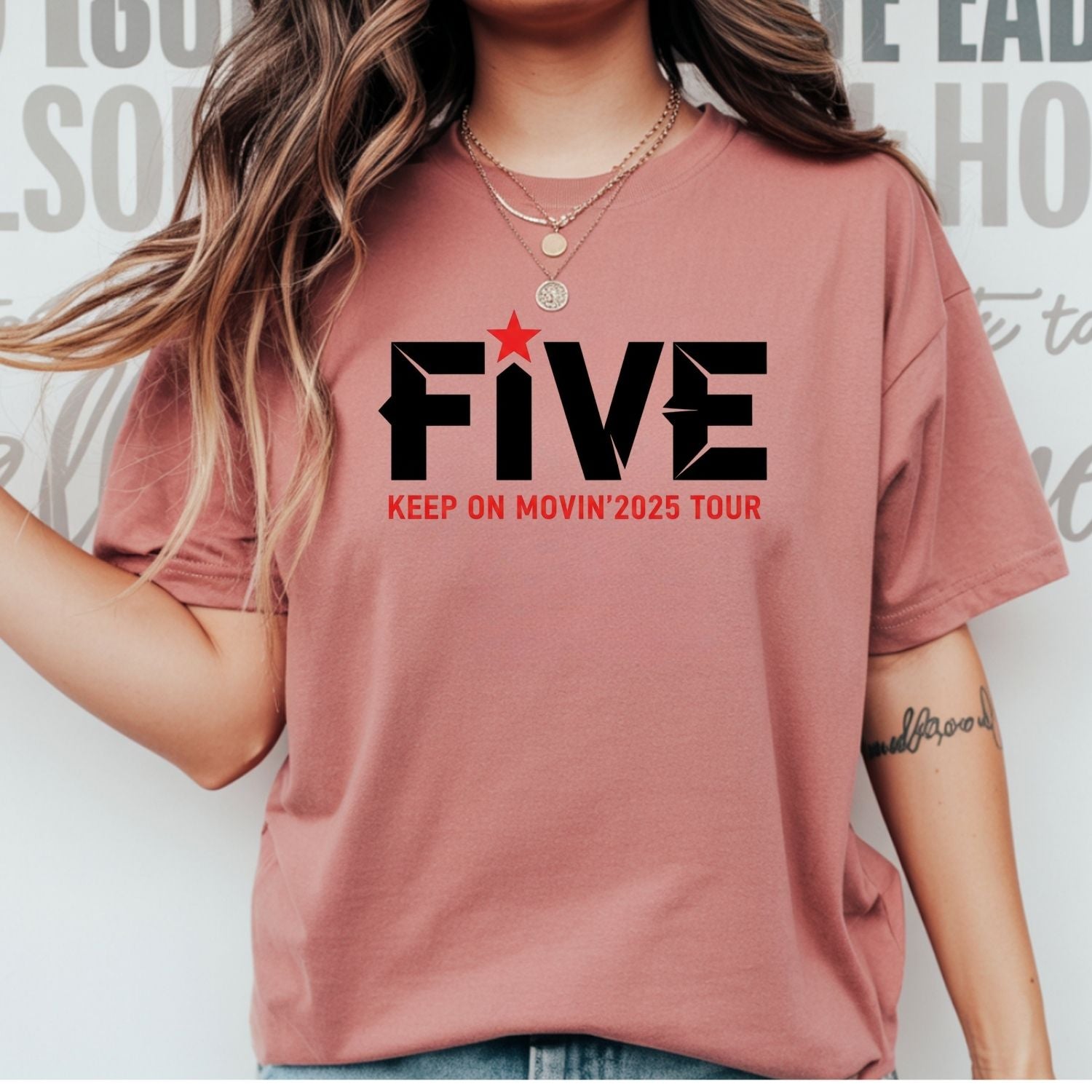 Vintage 90s Keep Movin On Tour Tee – Retro Boyband-Inspired Graphic Shirt