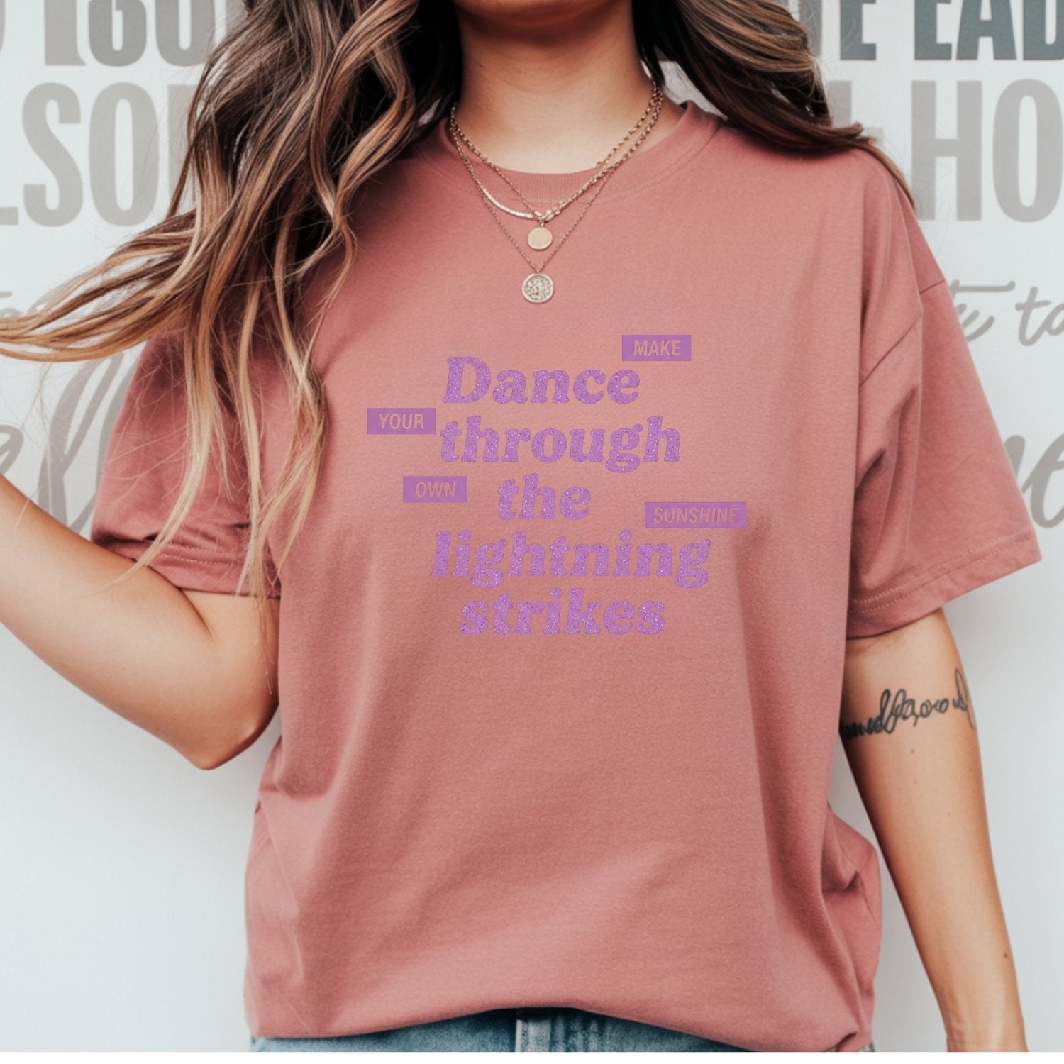 Showgirl Make Your Own Sunshine Shirt – Retro Positive Graphic Tee