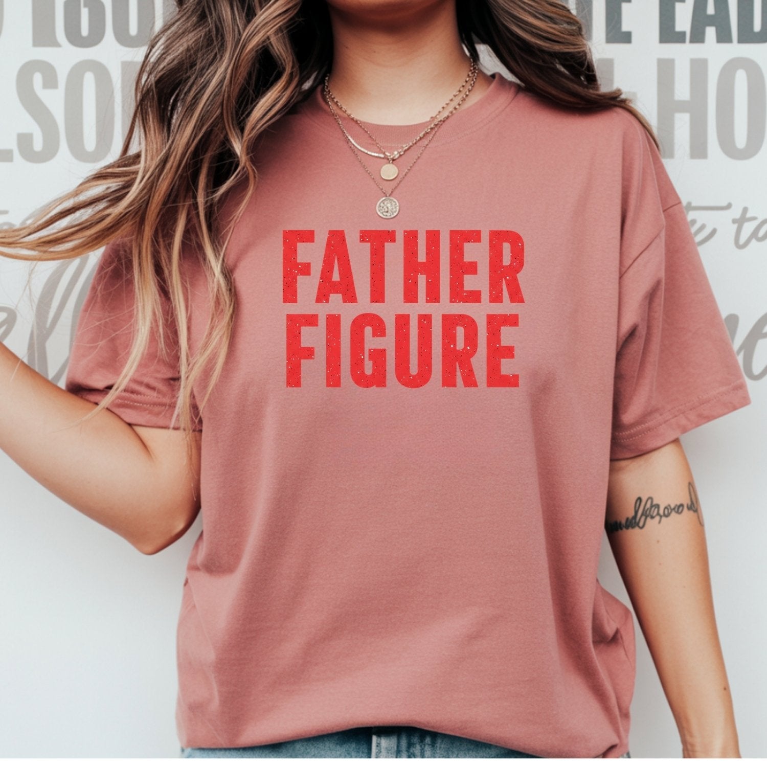Father Figure T-Shirt – Vintage Pop Culture Graphic Tee