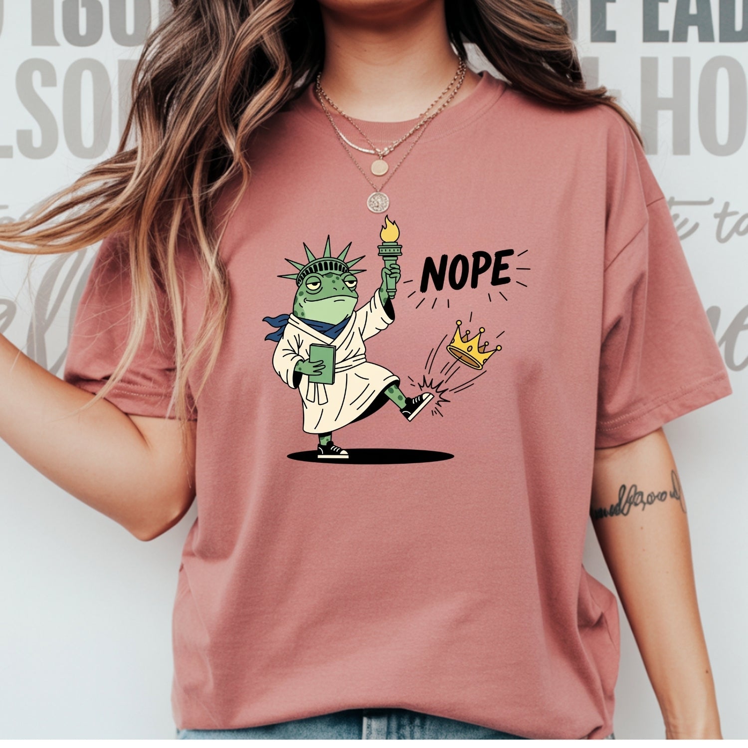 Freedom Statement Shirt – No Kings Equality T-Shirt – Independent Spirit Graphic Tee