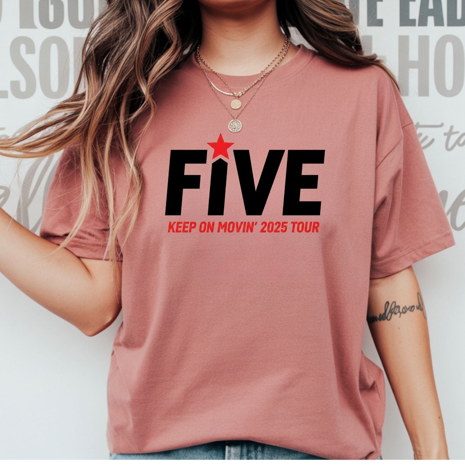 Vintage 90s Boyband T-Shirt – Retro Pop Keep Moving Tour Graphic Tee