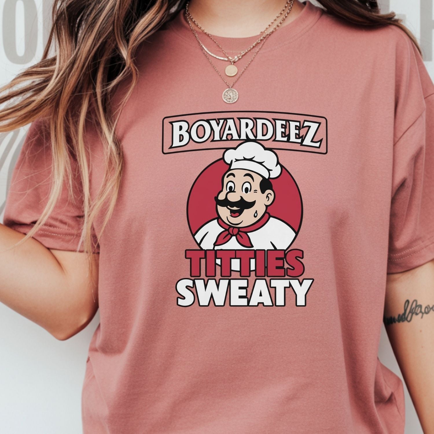 Retro Funny Boyardeez Nutz Sweaty Meme T-Shirt - Embarrassing Graphic Tee - Humor Shirt for Men and Women
