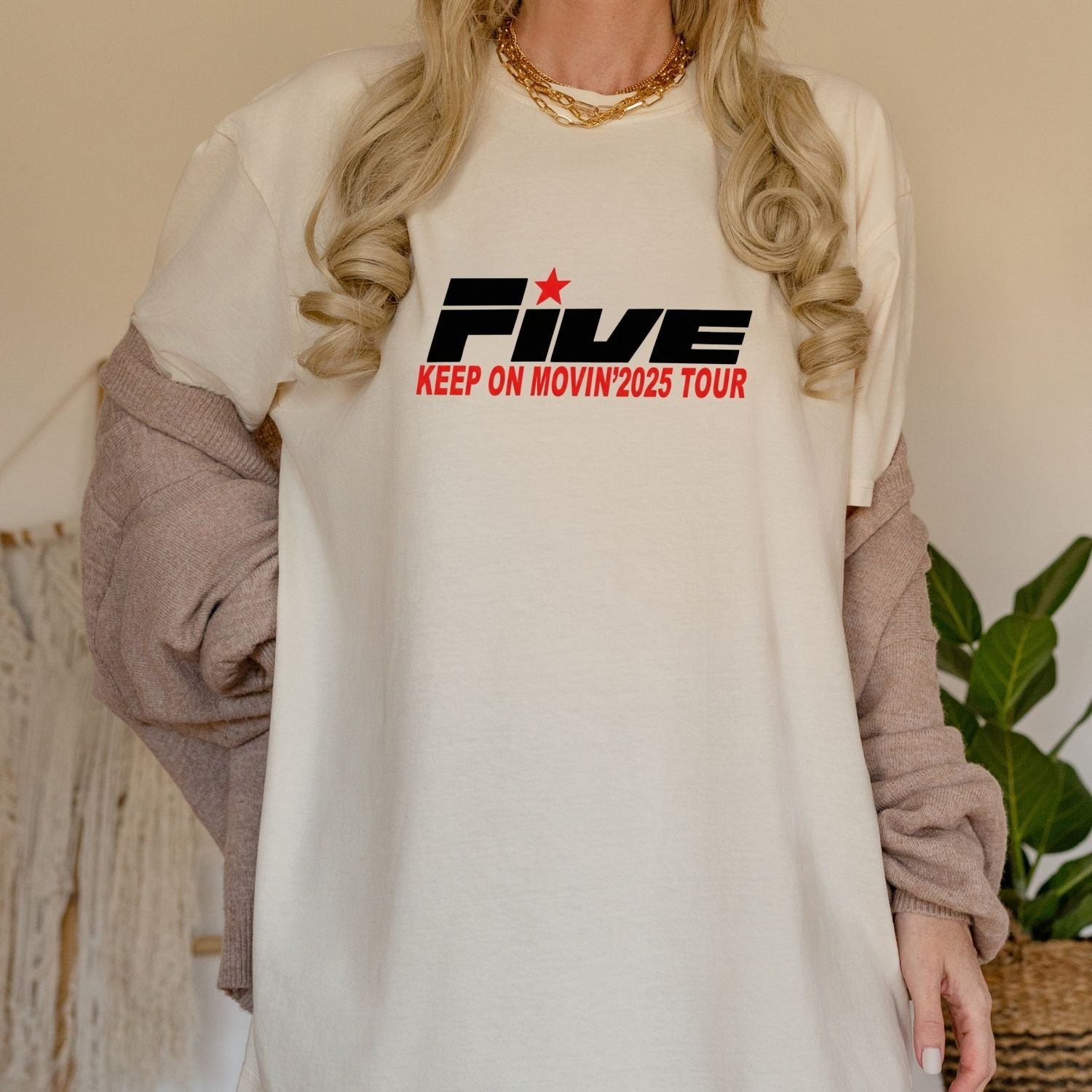 Retro Boyband Keep Movin' On Tour T-Shirt – 90s Music Graphic Tee for Adults & Kids