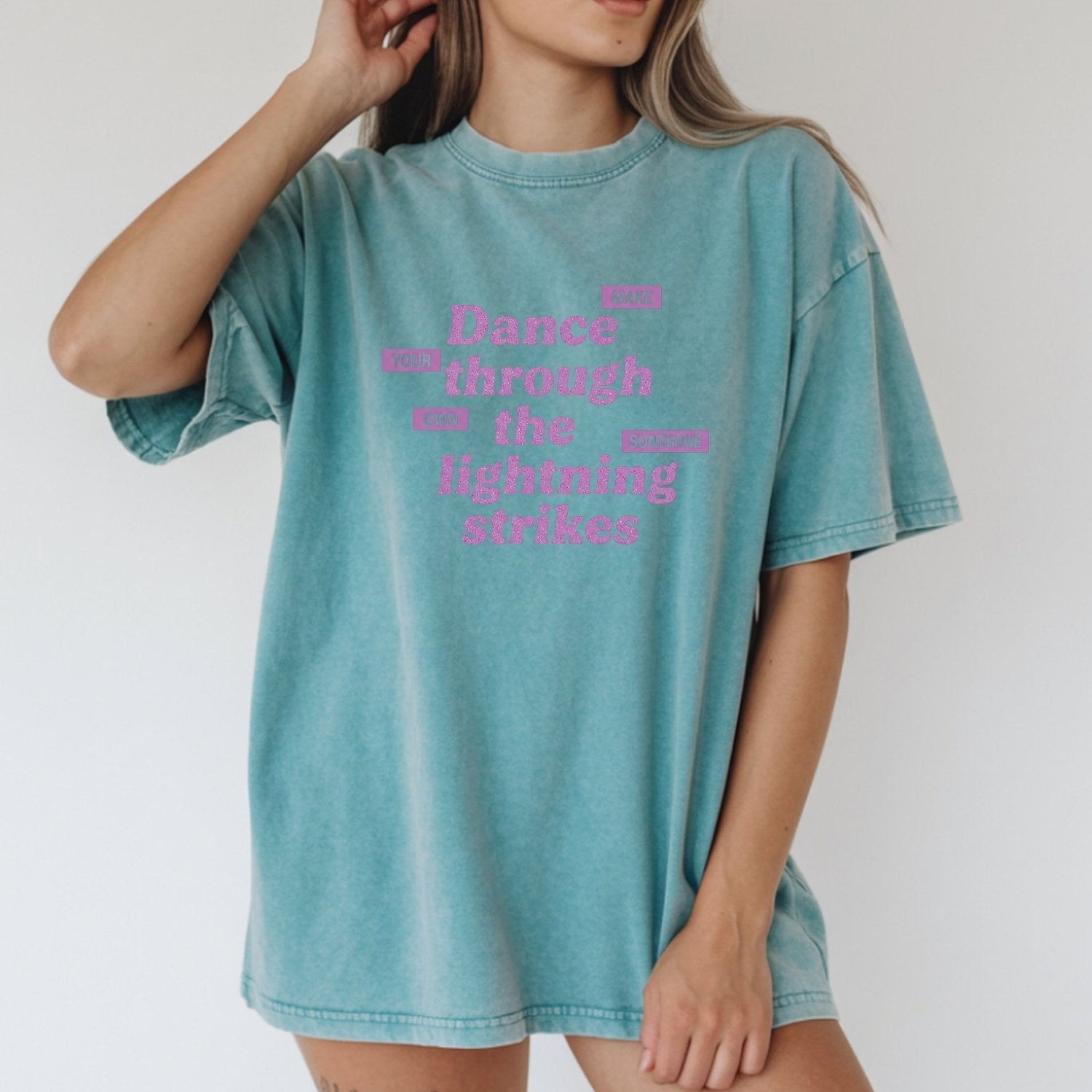 Showgirl Make Your Own Sunshine Shirt – Retro Positive Graphic Tee