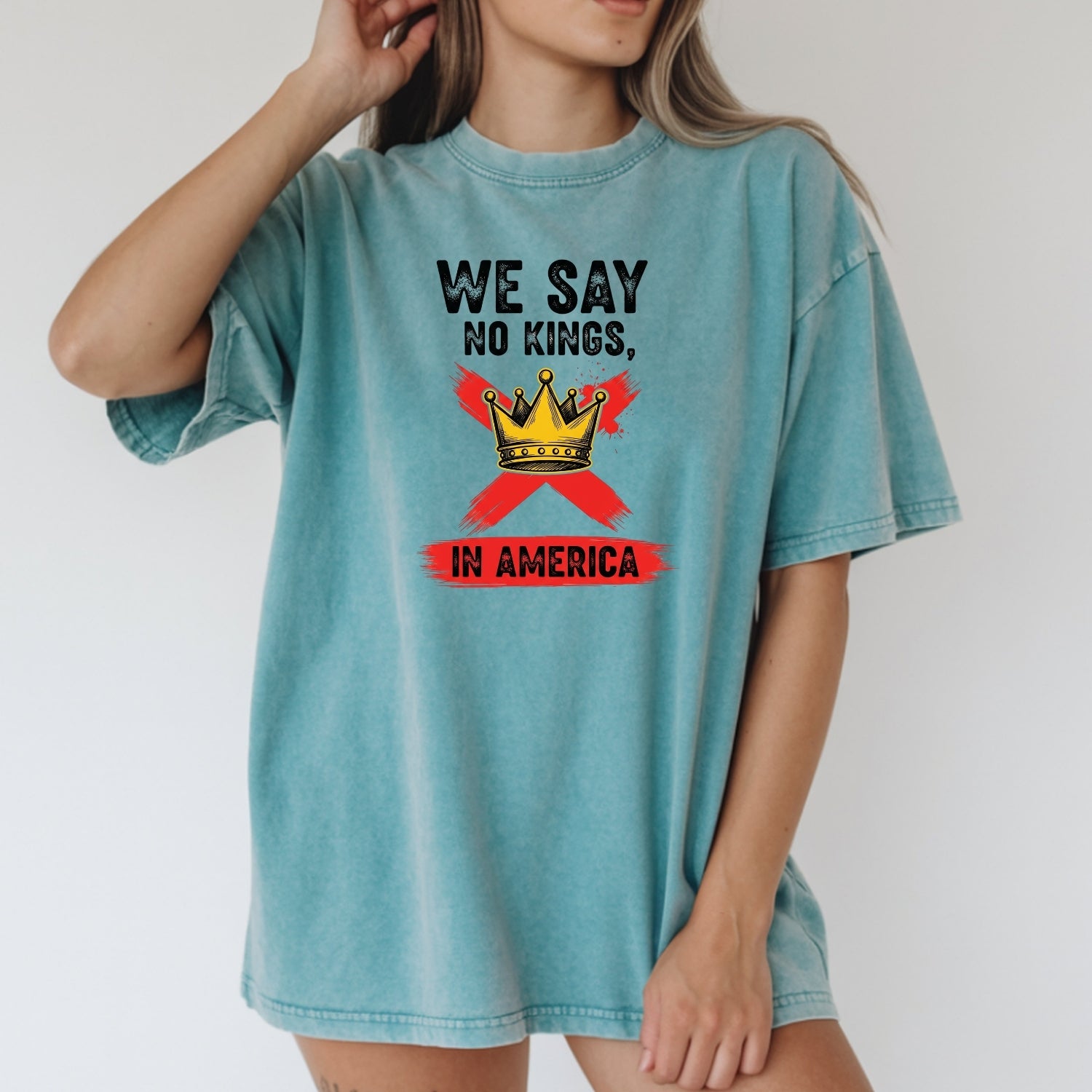 No Kings Day 2.0 T-Shirt – Liberty Inspired Patriotic Graphic Tee