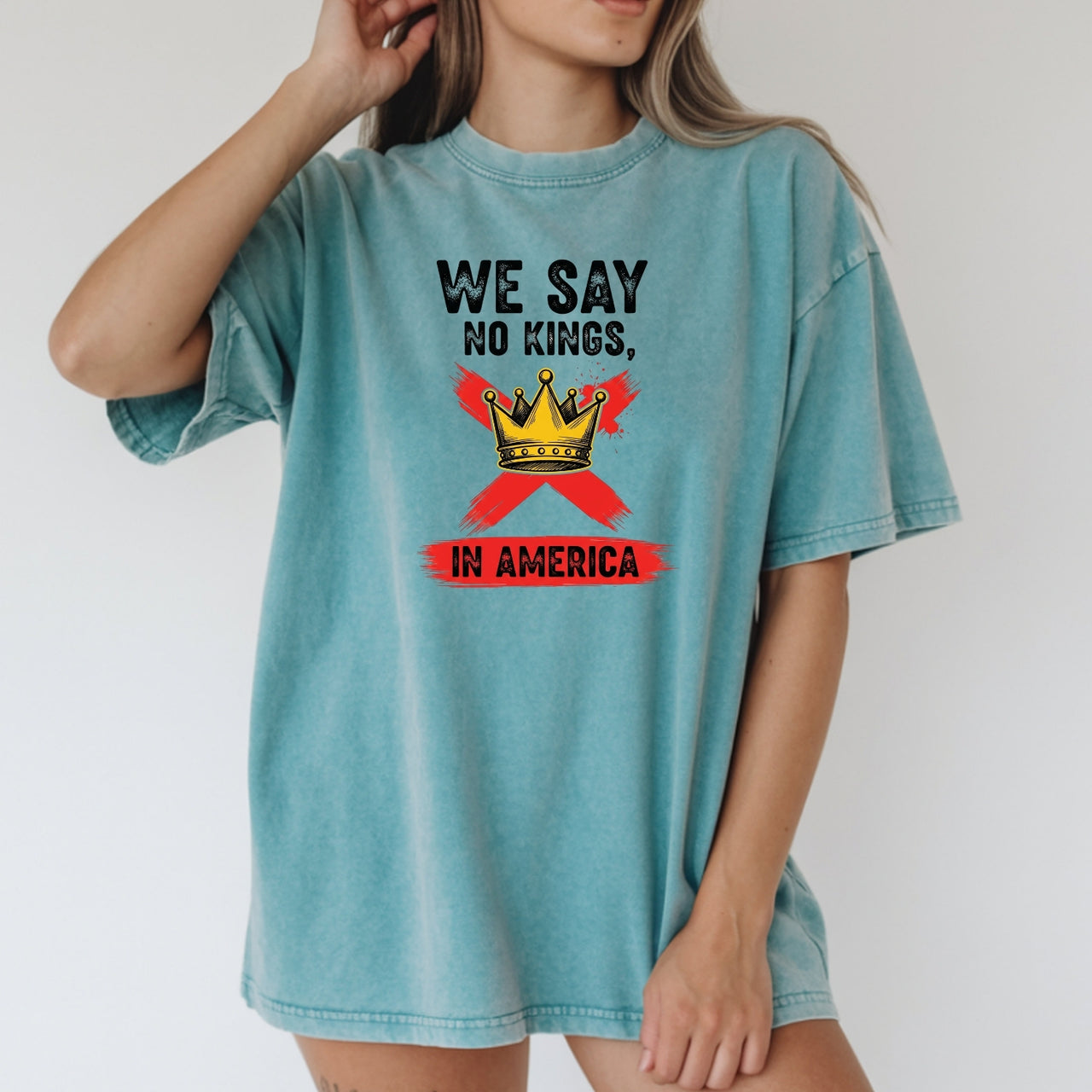 No Kings Day 2.0 T-Shirt – Liberty Inspired Patriotic Graphic Tee