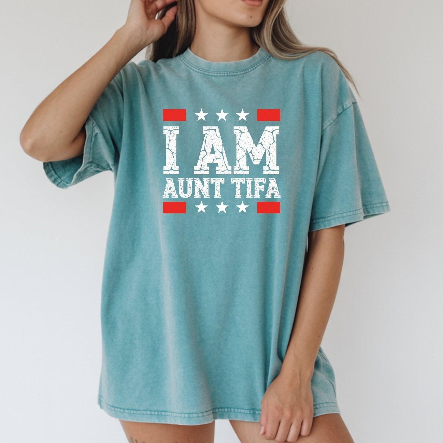 I Am Aunt Tifa Shirt – Funny Meme Graphic Tee for Aunts
