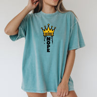No Kings T-Shirt – Crown Graphic Tee, Patriotic Freedom Protest Design
