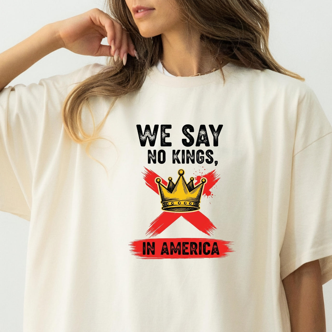 No Kings Day 2.0 T-Shirt – Liberty Inspired Patriotic Graphic Tee
