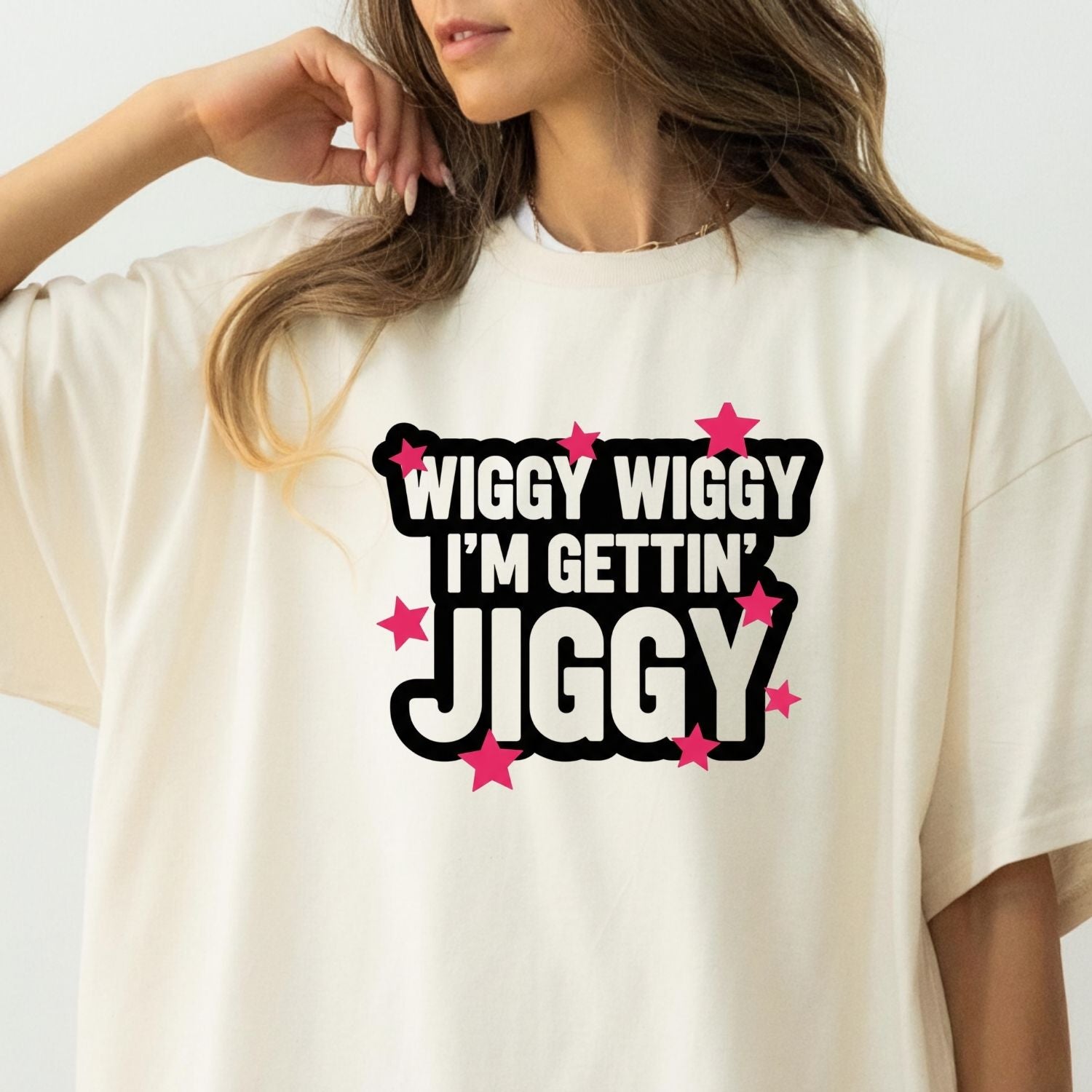 Vintage 90s Boyband T-Shirt – Wiggy Wiggy I’m Gettin Jiggy Retro Tour Tee