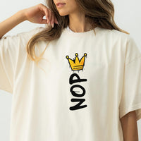 Crown No Kings Shirt – American Democracy Graphic Tee