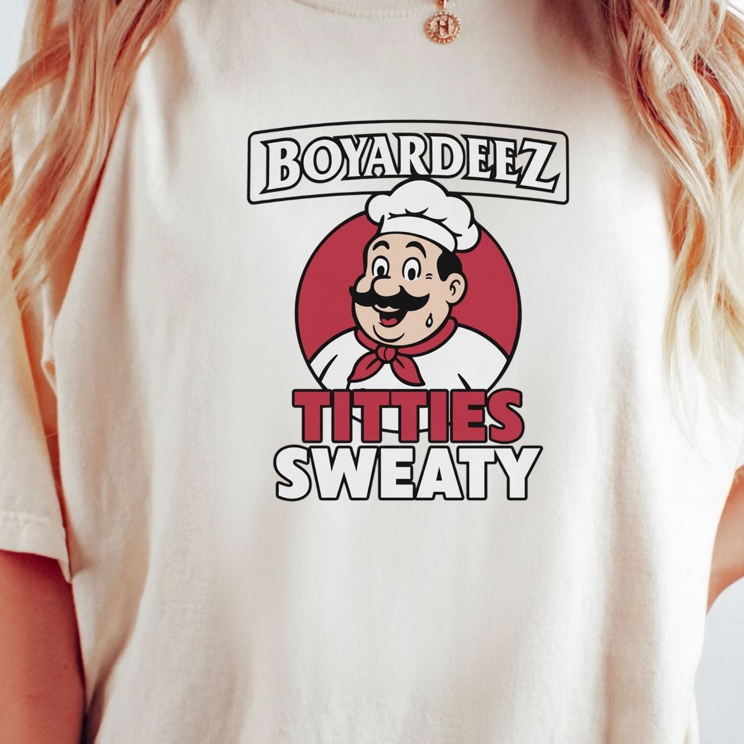 Retro Funny Boyardeez Nutz Sweaty Meme T-Shirt - Embarrassing Graphic Tee - Humor Shirt for Men and Women