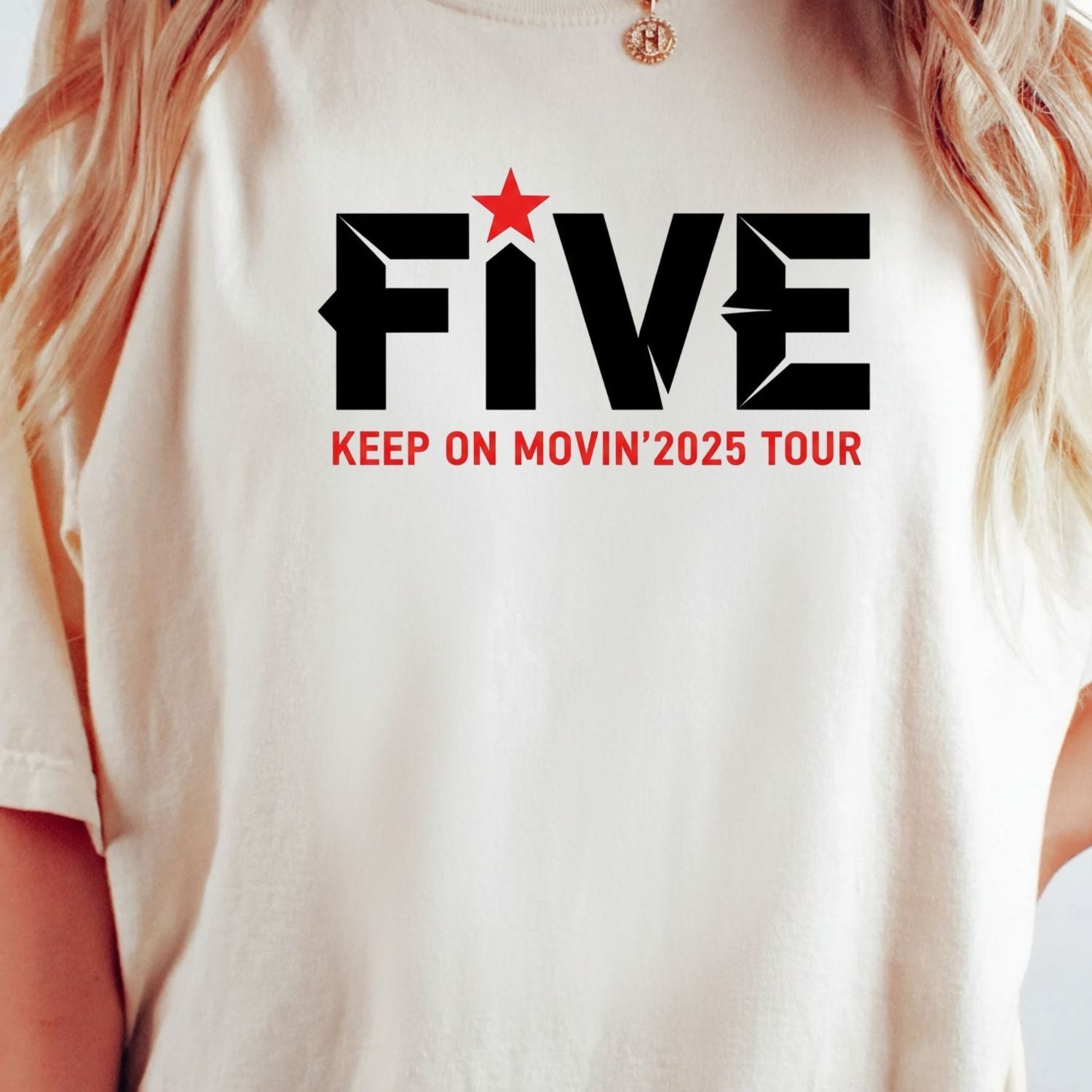 Vintage 90s Keep Movin On Tour Tee – Retro Boyband-Inspired Graphic Shirt