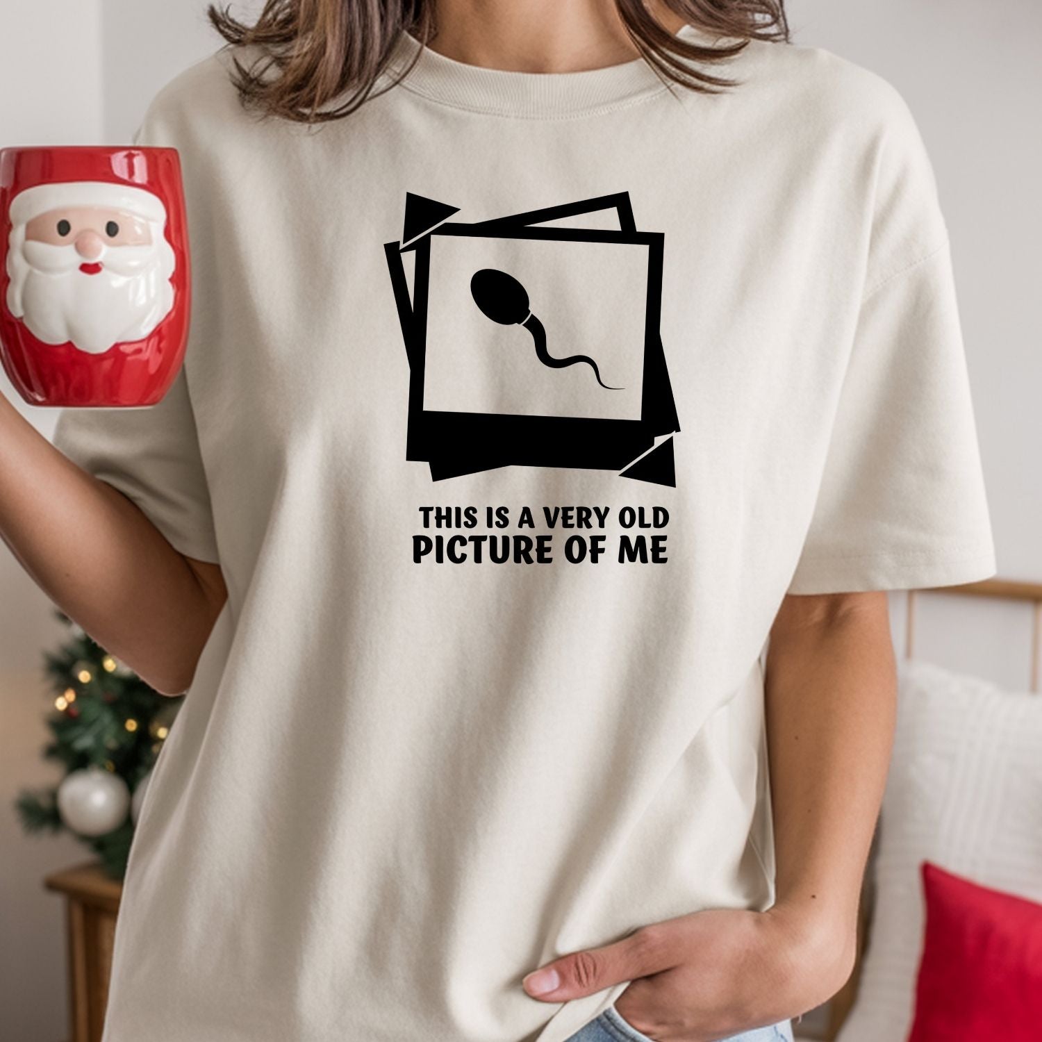 Funny This Is a Very Old Picture of Me T-Shirt - Humor Tee for Men - Sarcastic Birthday Gift