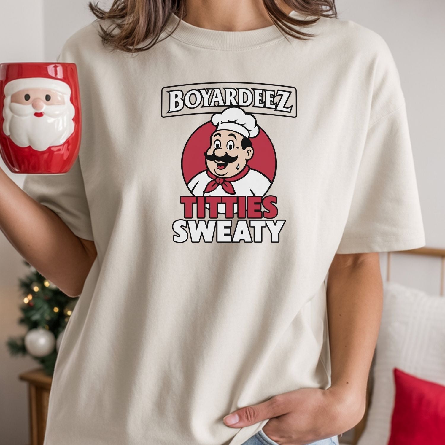 Retro Funny Boyardeez Nutz Sweaty Meme T-Shirt - Embarrassing Graphic Tee - Humor Shirt for Men and Women