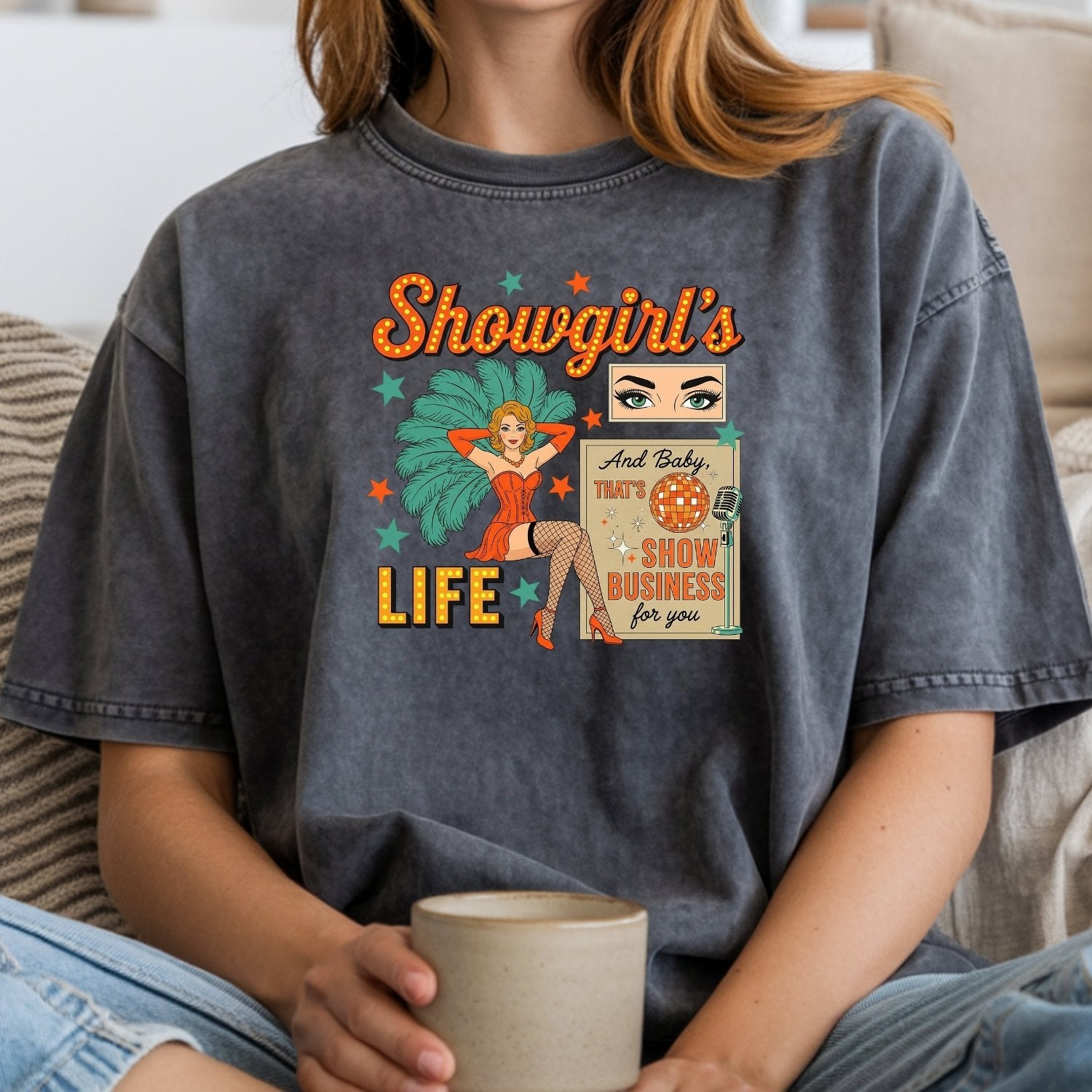 Showgirl Life Era T-Shirt – Retro Era-Inspired Graphic Tee