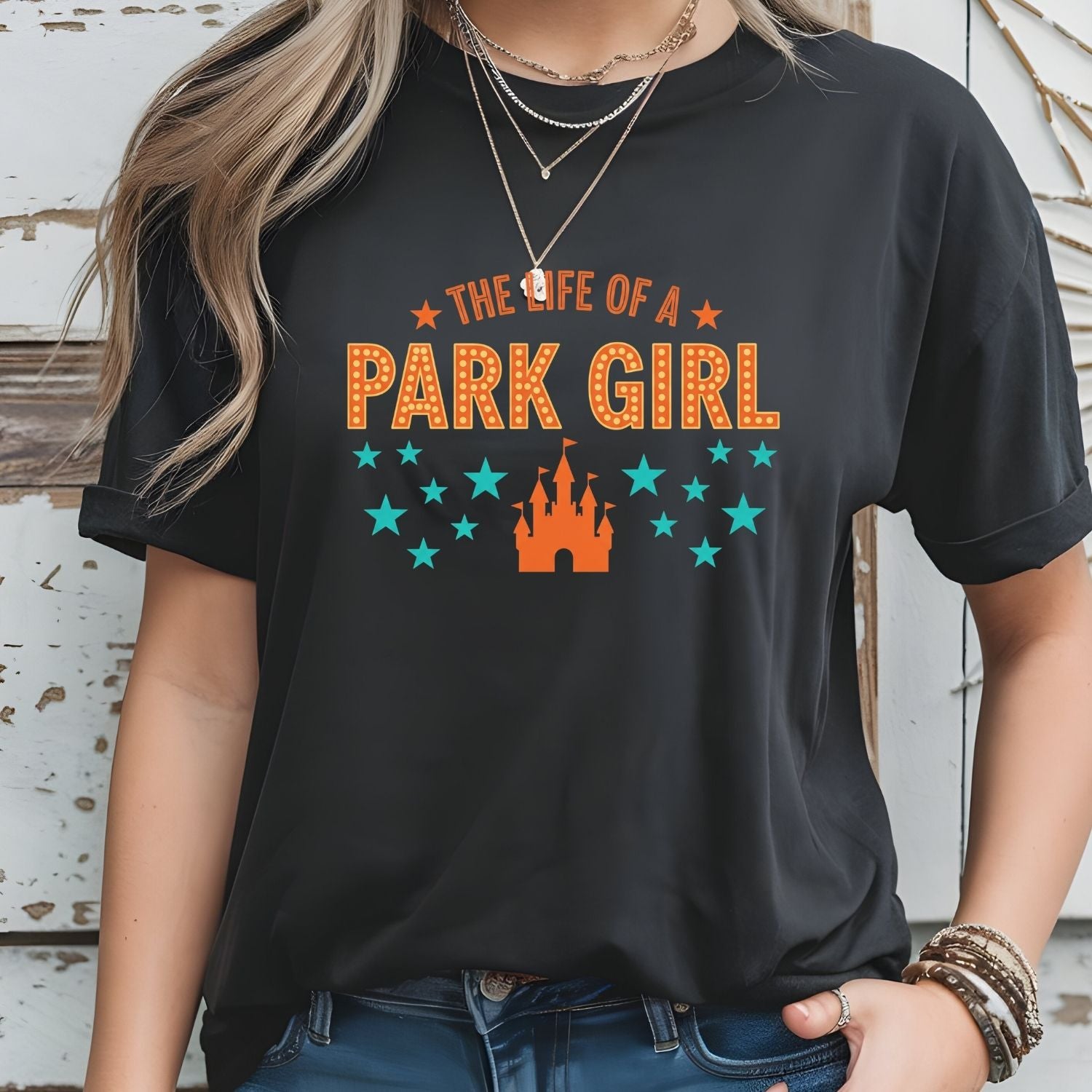 The Life of a Park Girl Shirt - Showgirl Vacation Graphic T-Shirt