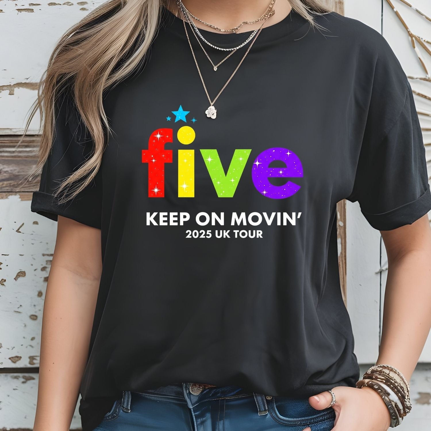 Retro Music Fan T-Shirt - Keep On Movin’ 2025 Inspired Style Tee - Vintage Concert Graphic Shirt