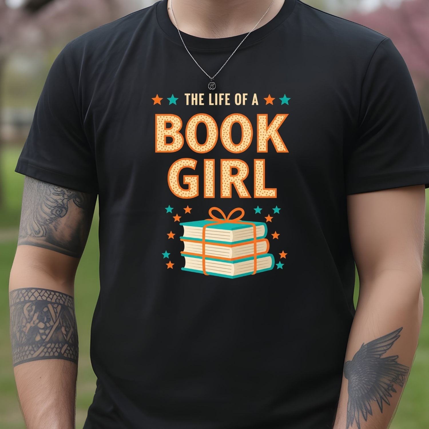 Book Girl Shirt - The Life of a Book Lover Tee - Showgirl Aesthetic T-Shirt for Fans