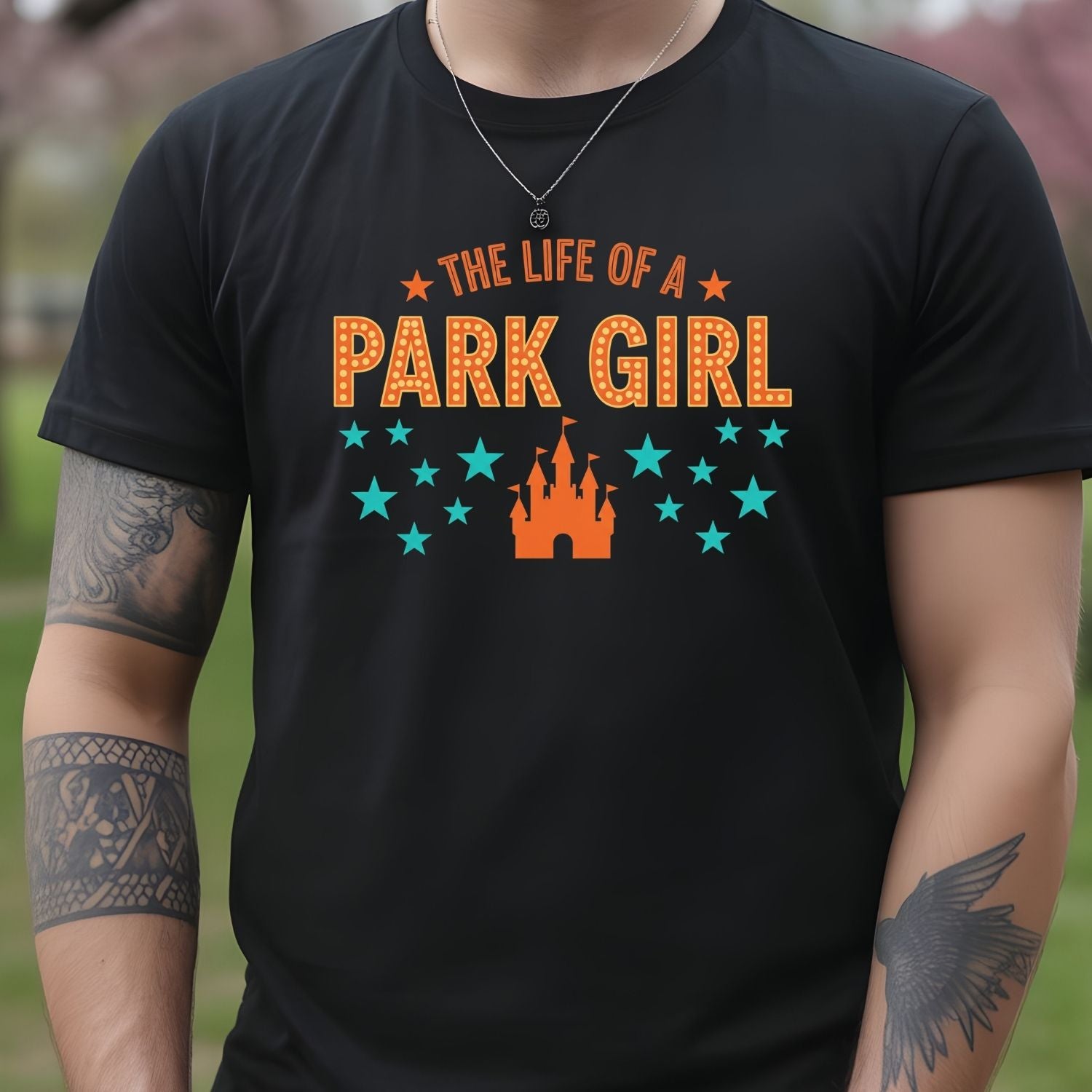 The Life of a Park Girl Shirt - Showgirl Vacation Graphic T-Shirt