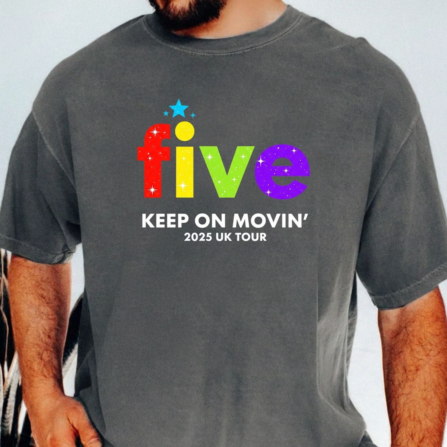 Retro Music Fan T-Shirt - Keep On Movin’ 2025 Inspired Style Tee - Vintage Concert Graphic Shirt
