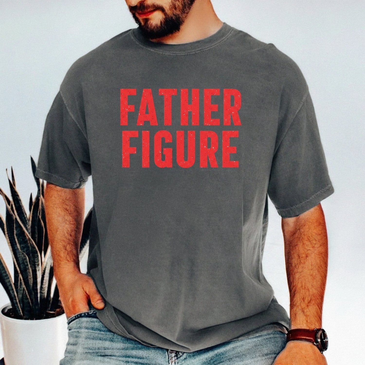Father Figure Taylor T-Shirt – Funny Retro Pop-Inspired Graphic Tee