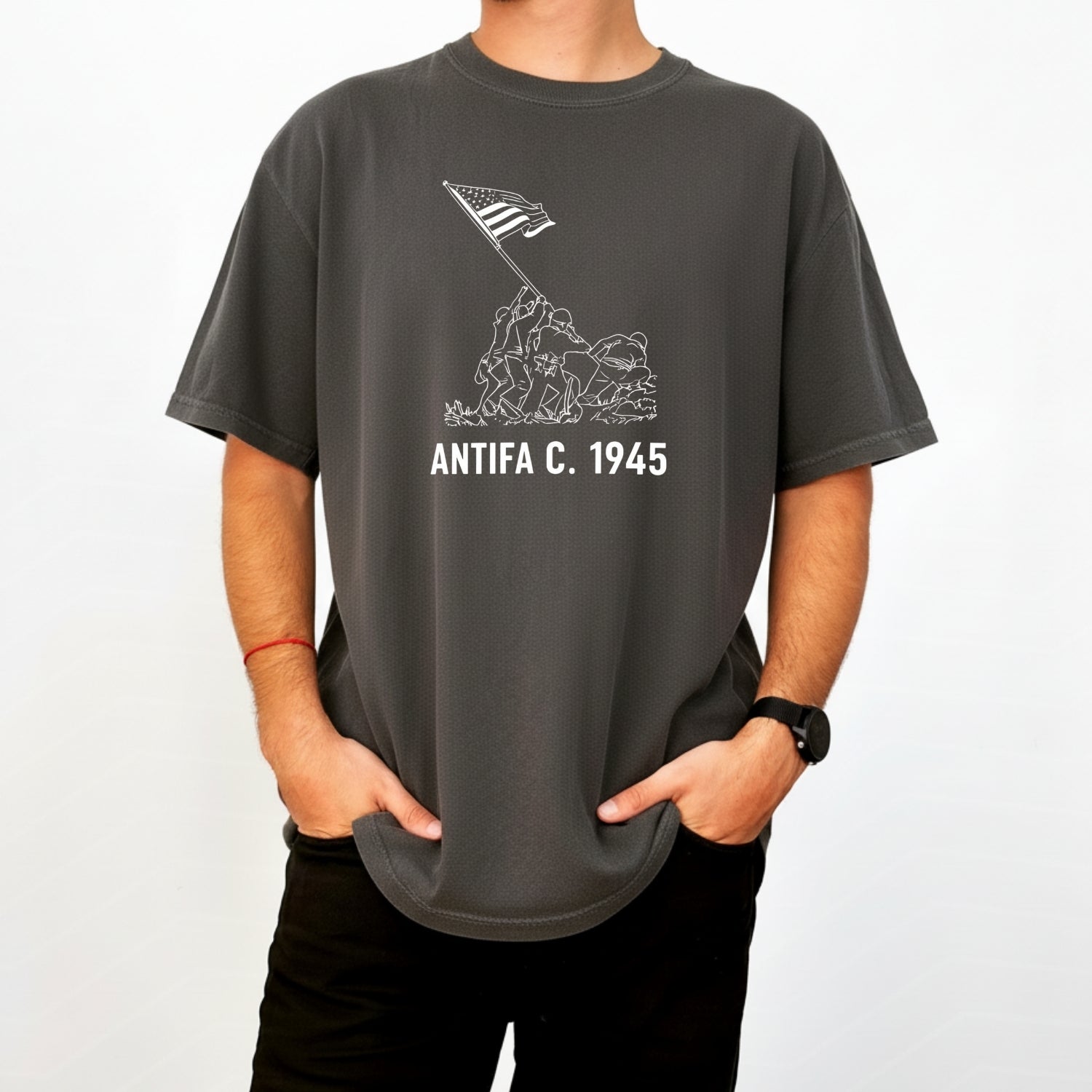 1945 Victory Shirt – Vintage USA Heritage Tee – Freedom and Unity Design