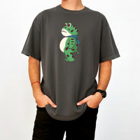Portland Frog T-Shirt – Witty Protest-Style Vintage Shirt