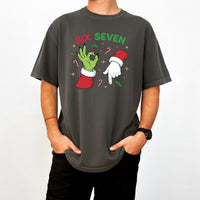 Six Seven Christmas T-Shirt – Funny Holiday Meme Graphic Tee