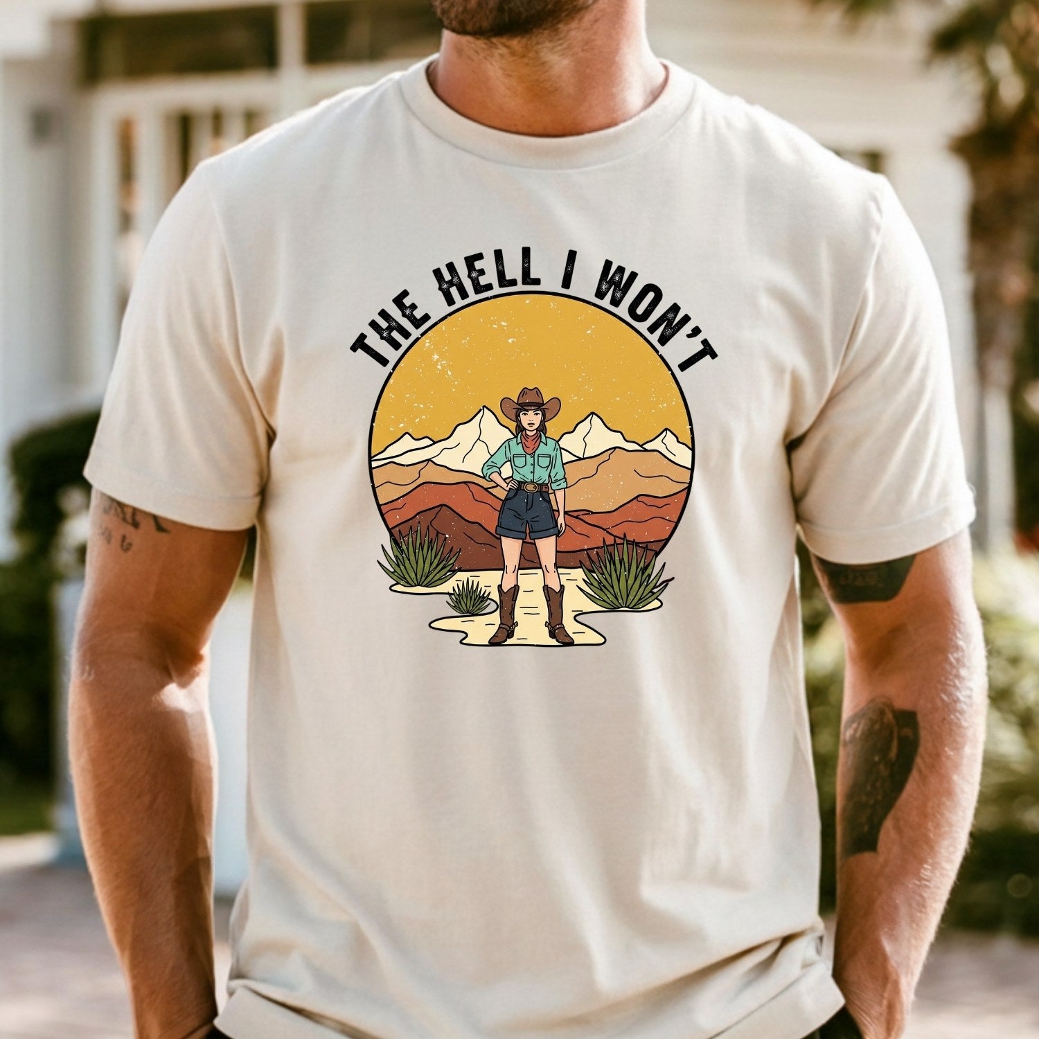 The Hell I Won’t Shirt – Retro Feminist Tee, Women’s Empowerment Gift, Boss Lady T-Shirt