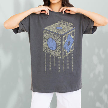 80s Horror Movie Graphic Tee – Lament Configuration Retro Pinhead T-Shirt