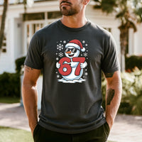 Funny Snowman Six Seven T-Shirt – Christmas Meme Graphic Tee.png